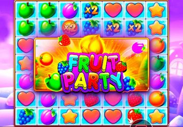 Автомат Fruit Party в Кафе казино